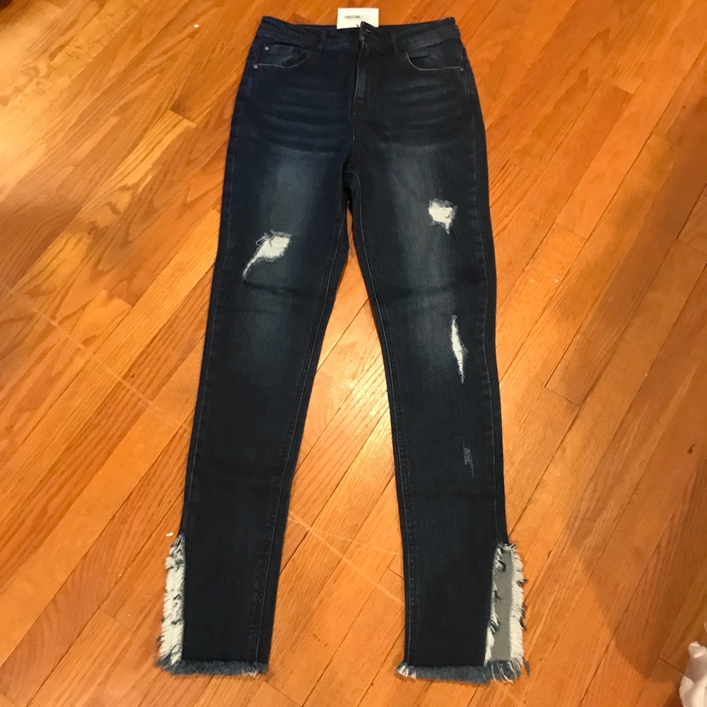 Missguided Denim high waisted jeans